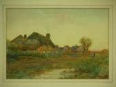 SINCLAIR E 1900-1900,Thatched Cottages in English landscapes,Peter Francis GB 2011-11-15