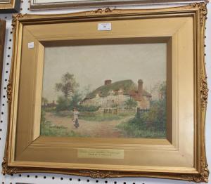 SINCLAIR George S. 1800-1900,A Sussex Cottage,Tooveys Auction GB 2014-07-16