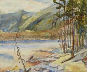 SINCLAIR John Gordon 1889-1980,Untitled (Foothills Landscape),Lando Art Auction CA 2016-05-15