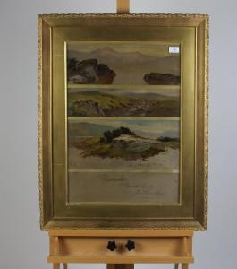 SINCLAIR John 1872-1922,Views of Wastwater, Cumberland,Halls GB 2018-08-01