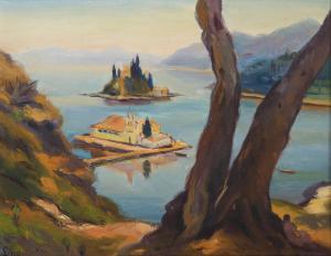 SINDELAR Frantisek 1887-1947,Islets of Corfu,Palais Dorotheum AT 2019-03-09
