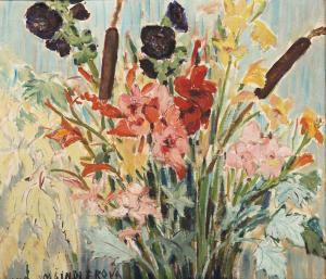 SINDLEROVA Milada 1875-1941,Bouquet,1938,Palais Dorotheum AT 2015-09-19