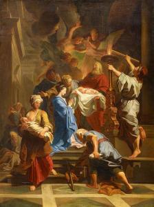 SING Johann Caspar 1651-1729,The Presentation in the Temple,1698,Lempertz DE 2016-11-19