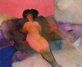 SINKO Armand 1934-2012,Nudo di donna sul divano,Antonina IT 2011-05-22