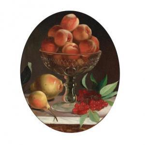 Sinnett Francis,Still life with peaches, pears and currants,1857,Bonhams GB 2019-08-06