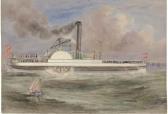sintzenich eugene 1900-1900,The Paddle Steamer Milwaukee,1873,Christie's GB 2006-09-06