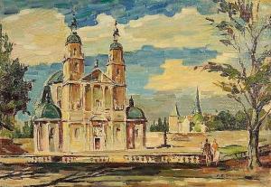 SIPPEL Karl H 1900-1900,The Fulda Cathedral,Rachel Davis US 2013-09-21