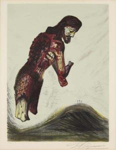 SIQUEIROS David Alfaro 1896-1974,Amputated Christ,1968,Phillips, De Pury & Luxembourg US 2010-09-29