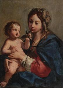 SIRANI Elisabetta 1638-1665,Madonna and Child with a Goldfinch,Sotheby's GB 2024-02-01