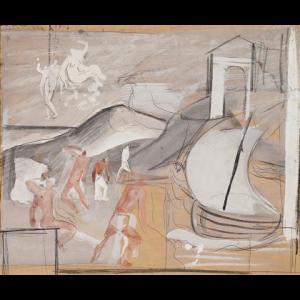 SIRONI Mario,Composizione. Studio per opera monumentale,1933,Il Ponte Casa D'aste Srl 2018-12-18