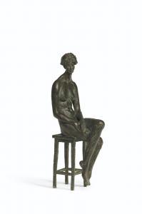 SIRTORI Antonio 1937,A seated female nude 'Donata',1998,Christie's GB 2021-06-10