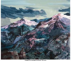 SISSON LAURENCE PHILIP 1928-2015,Snow-Capped Mountain Peaks,Heritage US 2023-10-20