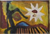 SITI Walid 1954,Untitled - figure and sun,1991,Bellmans Fine Art Auctioneers GB 2023-05-16