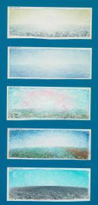 SITNIKOV Vassili 1915-1987,Five Sketches for "Moonlit Field",1983,MacDougall's GB 2023-12-05