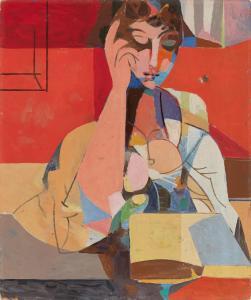 SITTE Willi 1921-2013,Lesendes Mädchen (Reading Girl),1957,Sotheby's GB 2024-03-20