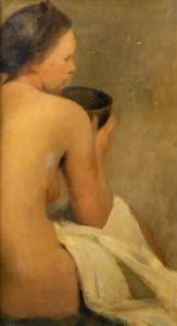 SIVIERO Carlo 1882-1953,Nudo femminile di spalle,Finarte IT 2023-07-11