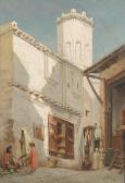 SIVOY J 1800-1800,Oriental Street Scene,Palais Dorotheum AT 2012-09-12