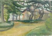 SJOBLOM H 1875,House through the trees in Provence,1947,Burstow and Hewett GB 2013-05-01