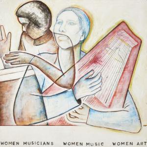 SJOO Monica 1938-2005,Women Musicians, Women Music, Women Art,1976,Rosebery's GB 2019-07-03