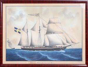 SJOSTROM Lars Petter 1820-1896,Hebe från Uddevalla,1868,Auktionskompaniet SE 2009-08-30