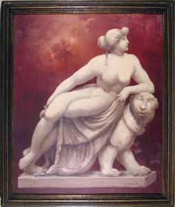 SKAPOWSKY H,Untitled - Statue of Woman and Lion,Ro Gallery US 2019-03-28