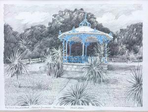 Skea Janet 1947,The Blue Bandstand, Morrab Gardens,David Lay GB 2022-08-04