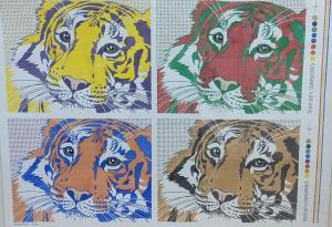 Skea Janet 1947,Tiger with compliments,1987,Gorringes GB 2021-11-29