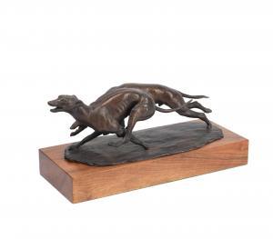 SKEAPING John Rattenbury 1901-1980,Two Greyhounds Racing,Bonhams GB 2024-03-27