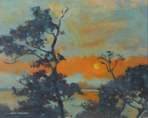 SKELTON John 1923-2009,KERRY SUNSET,Ross's Auctioneers and values IE 2024-03-20