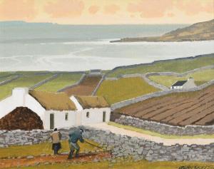 SKELTON John 1923-2009,Patchwork, Connemara, Galway,Morgan O'Driscoll IE 2018-03-12