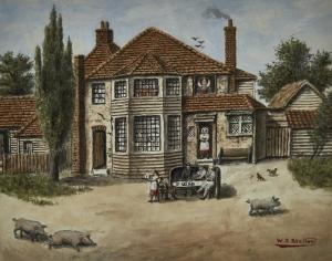 SKELTON William 1760-1848,The Queen's Head and Artichoke,1819,Burstow and Hewett GB 2021-02-26