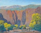 SKENE Harold Vincent 1883-1978,Black Canyon,Burchard US 2016-09-18