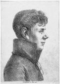 SKERL Paul Anton 1787-1852,Bildnis eines jungen Mannes,1808,Galerie Bassenge DE 2014-05-29