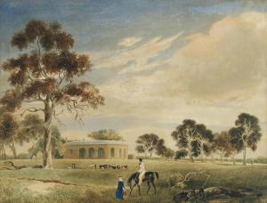 SKIPPER John Michael 1815-1883,House, Adelaide, with John Morphett and family,Christie's 2012-10-10