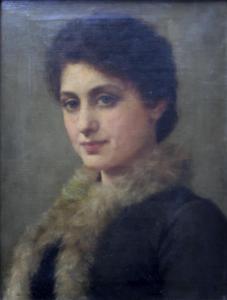 SKIPWORTH Frank Markham,PORTRAIT OF MISS MABEL MILLETT (1867-1951),1885,Lawrences 2022-04-06