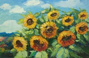 SKORUPSKY Yuri 1900-1900,Sunny Day Sunflowers,2005,Aspire Auction US 2020-02-13