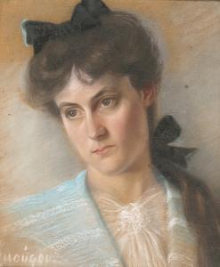 SKOUFOU Maria 1860-1926,portrait of a beauty,Sotheby's GB 2004-12-14