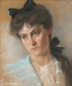 SKOUFOU Maria 1860-1926,Portrait of a beauty,Sotheby's GB 2007-05-15