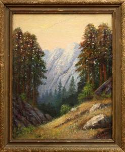 SKOV Christian Petersen 1856-1942,Kings River Canyon,1931,Clars Auction Gallery US 2009-10-11