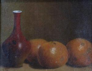 SKOV Christian Petersen 1856-1942,Still Life with Oranges,1906,Clars Auction Gallery US 2020-08-08