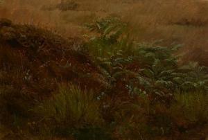 SKOVGAARD Peter Christian Thamsen,Etude d'herbes et de fougères,Artcurial | Briest - Poulain - F. Tajan 2019-04-17