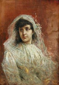 SKUTECKY Dominik 1849-1921,The Wedding Morning,Palais Dorotheum AT 2020-05-13