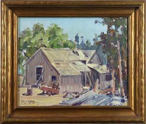 SLACK Ira Samuel 1890-1956,Barn,1938,Clars Auction Gallery US 2017-06-17