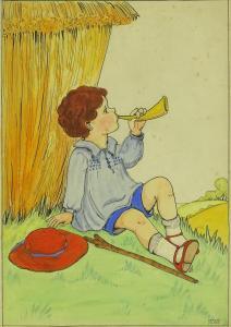 SLADE Marjorie 1900-1900,story illustration,Burstow and Hewett GB 2018-03-22