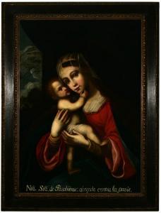 SLADE SCHOOL,Portrait of Our Lady,John Moran Auctioneers US 2009-07-28