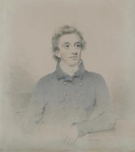 SLATER Joseph W 1847,A portrait of the physicist Thomas Foster Barham  ,Palais Dorotheum 2013-04-24