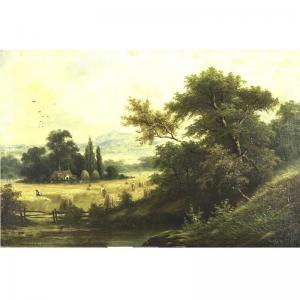 SLATFORD C,HARVEST TIME, SHROPSHIRE,1869,Sotheby's GB 2005-01-29