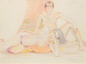SLEIGH Sylvia 1916-2010,Untitled (Nudes),1980,Hindman US 2018-12-13