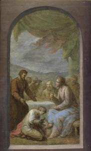 SLETER Francesco 1685-1775,Christ in the House of Simon the Pharisee, within ,Bonhams GB 2012-10-23