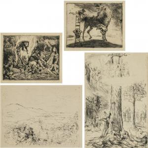 SLEVOGT Max 1868-1932,Das Riesenpferd,1924,Neumeister DE 2024-04-07